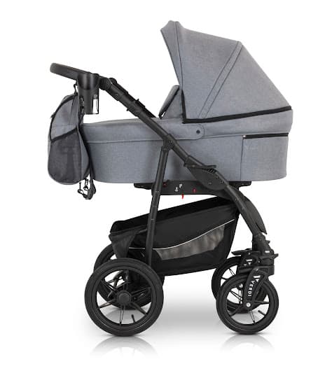 Коляска універсальна 3в1 Verdi Sonic Comfort 9023-VC-01 gray fabric