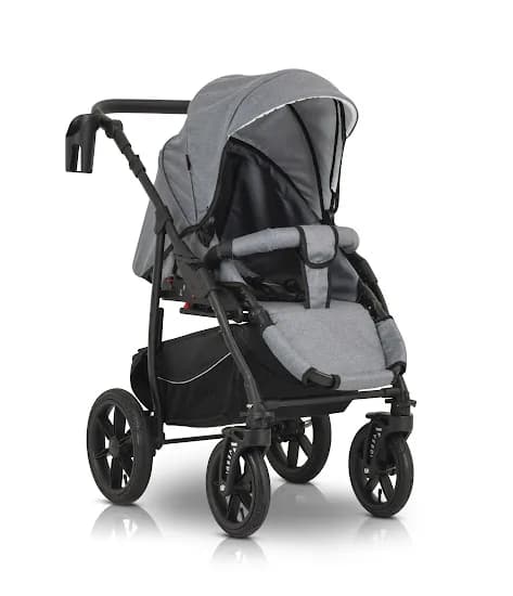 Коляска універсальна 3в1 Verdi Sonic Comfort 9023-VC-01 gray fabric фото 2