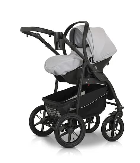 Коляска універсальна 3в1 Verdi Sonic Comfort 9023-VC-02 light gray фото 2