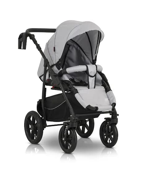 Коляска універсальна 3в1 Verdi Sonic Comfort 9023-VC-02 light gray фото 3