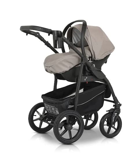 Коляска універсальна 3в1 Verdi Sonic Comfort 9023-VC-03 latte fabric фото 2