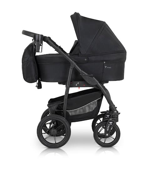 Коляска універсальна 3в1 Verdi Sonic Comfort 9023-VC-05 black fabric