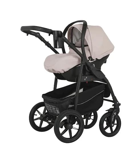 Коляска універсальна 3в1 Verdi Sonic Comfort 9023-VC-08 powder pink/black фото 3