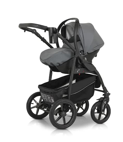 Коляска універсальна 3в1 Verdi Sonic Comfort 9023-VC-11 grey фото 2