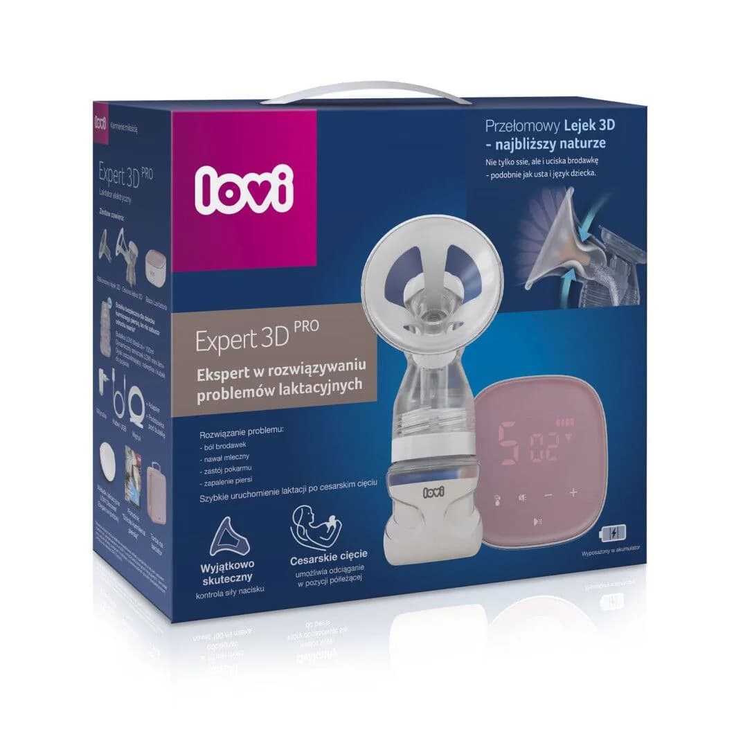Молоковідсмоктувач електричний LOVI Expert 3D Pro 50/070exp фото 5