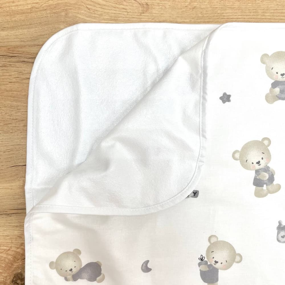 Пелюшка водонепроникна поплін/мембрана Маленька Соня Ведмедики Baby 115151849
