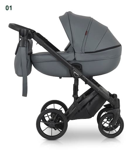Коляска універсальна 3в1 Verdi Mirage Basic 9023-VMB3-4 black