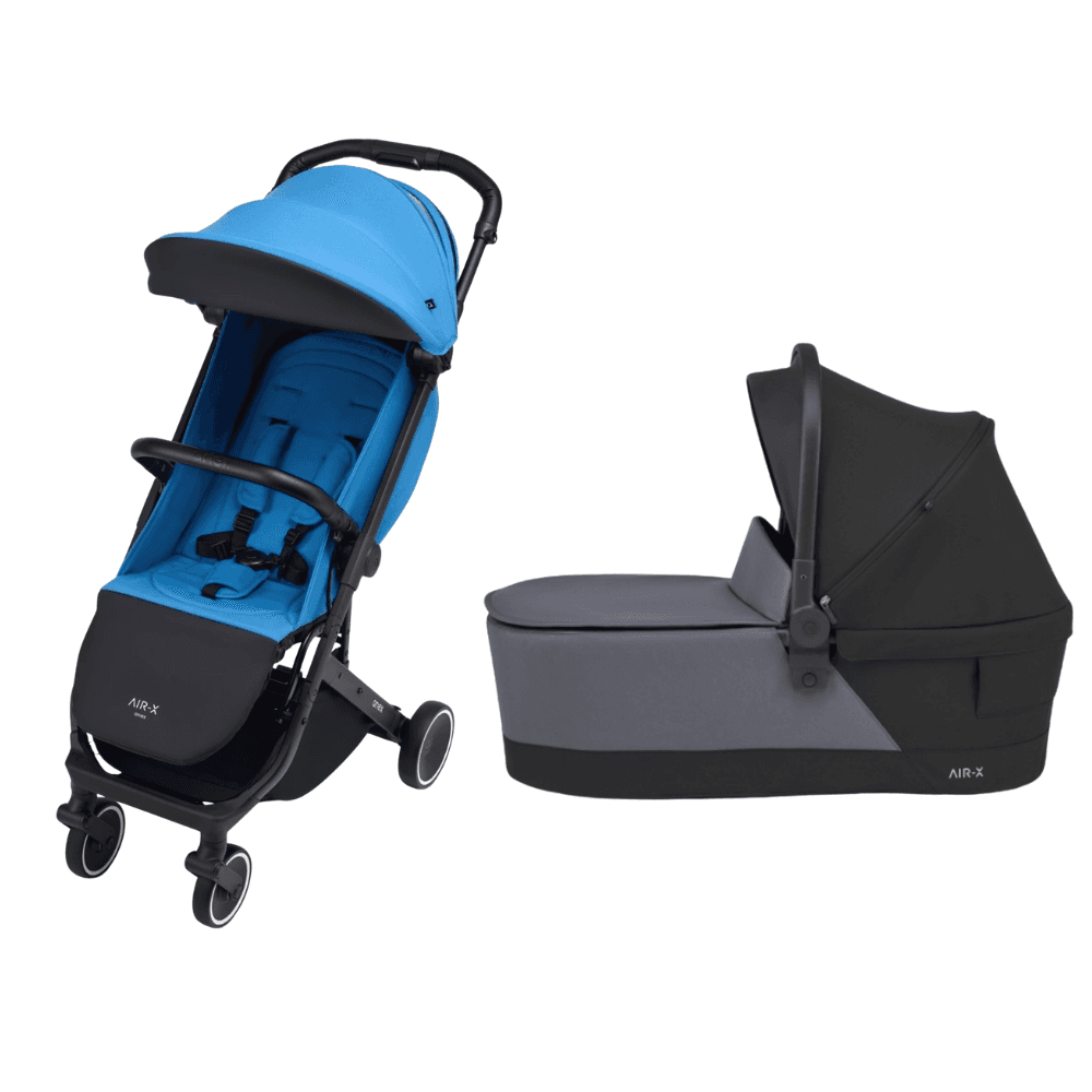 Коляска універсальна 2в1 Anex Air-X Ax-08/L Blue-2 Blue Black