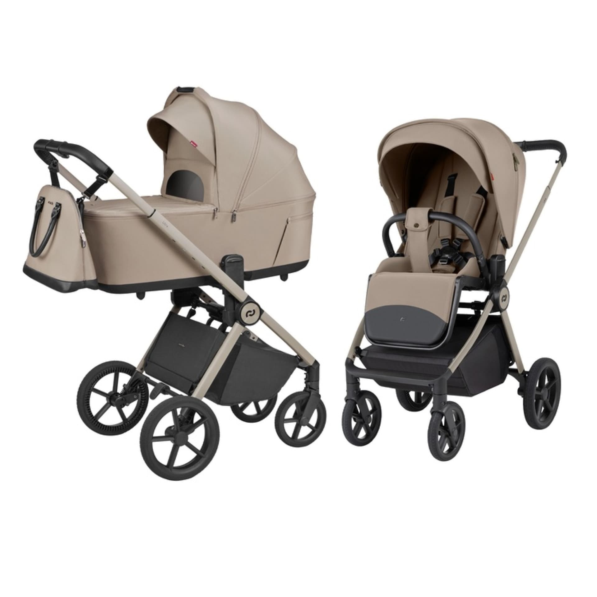 Коляска універсальна 2в1 Carrello Ultra F CRL-6557 Vintage Beige
