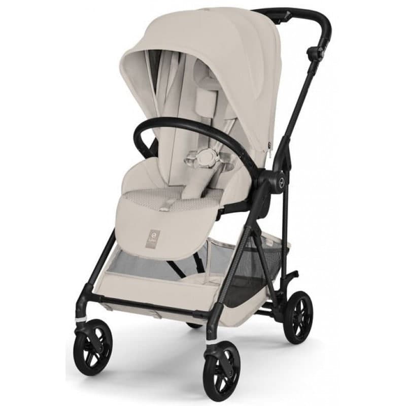 Коляска прогулянкова Сybex Melio Carbon 526000797 Dune Grey (з бампером)