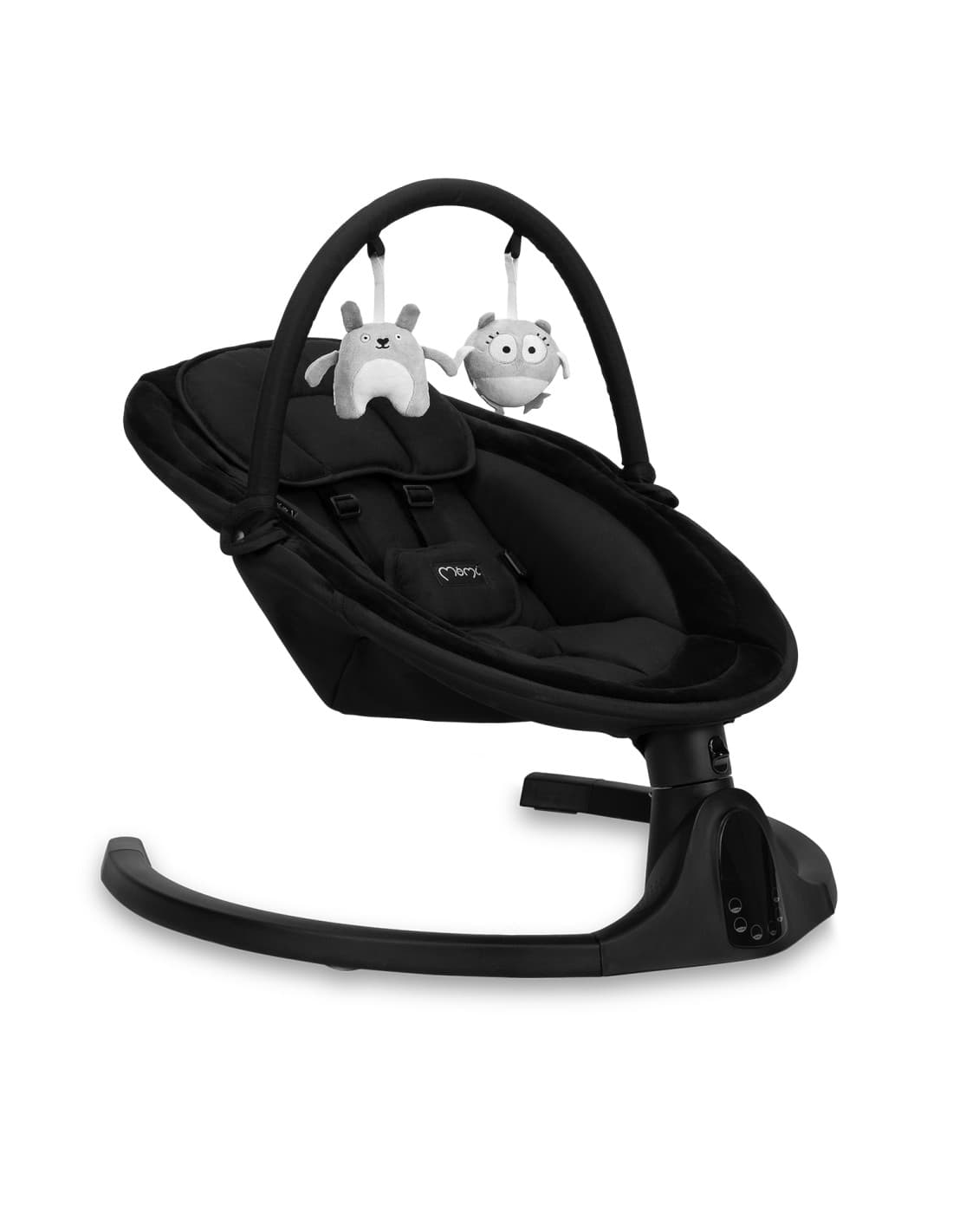 Шезлонг-гойдалка MoMi KENANI Black BULE00038