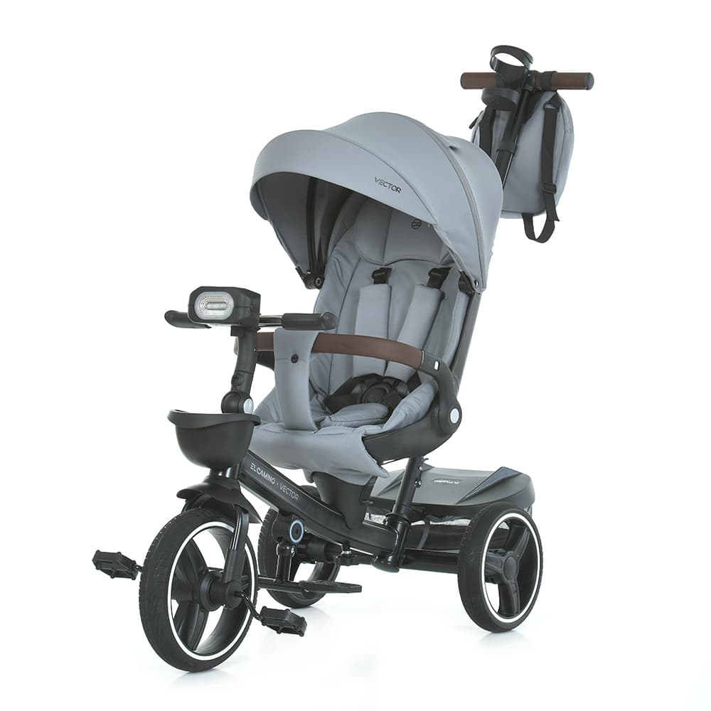 Велосипед 3-х колісний El Camino Vector ME 1162-1 Frost Gray