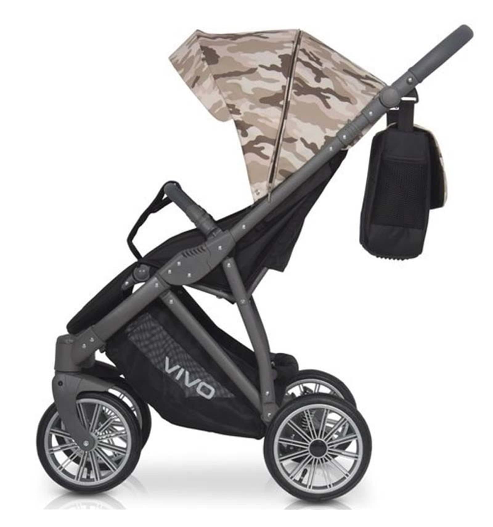 Коляска прогулянкова Riko Expander Vivo Military 01 E-Vim 01