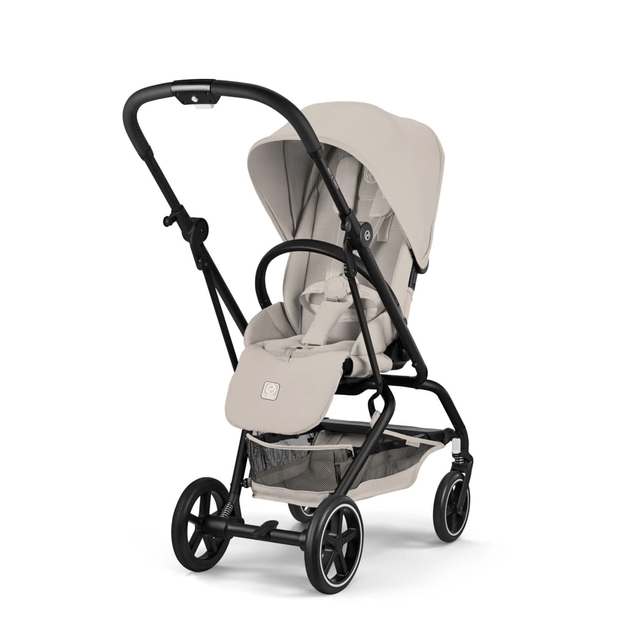 Коляска прогулянкова Сybex Eezy S Twist+ 2 BLK 526000855 Dune Grey (з бампером)