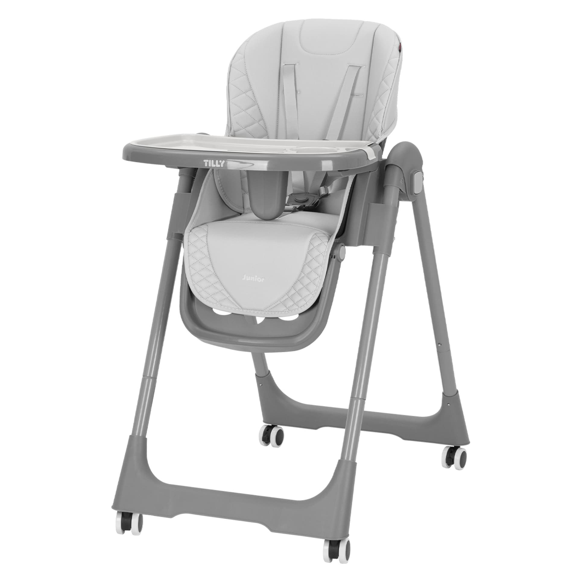 Стільчик для годування CARRELLO Junior CRL-1412 Light Grey