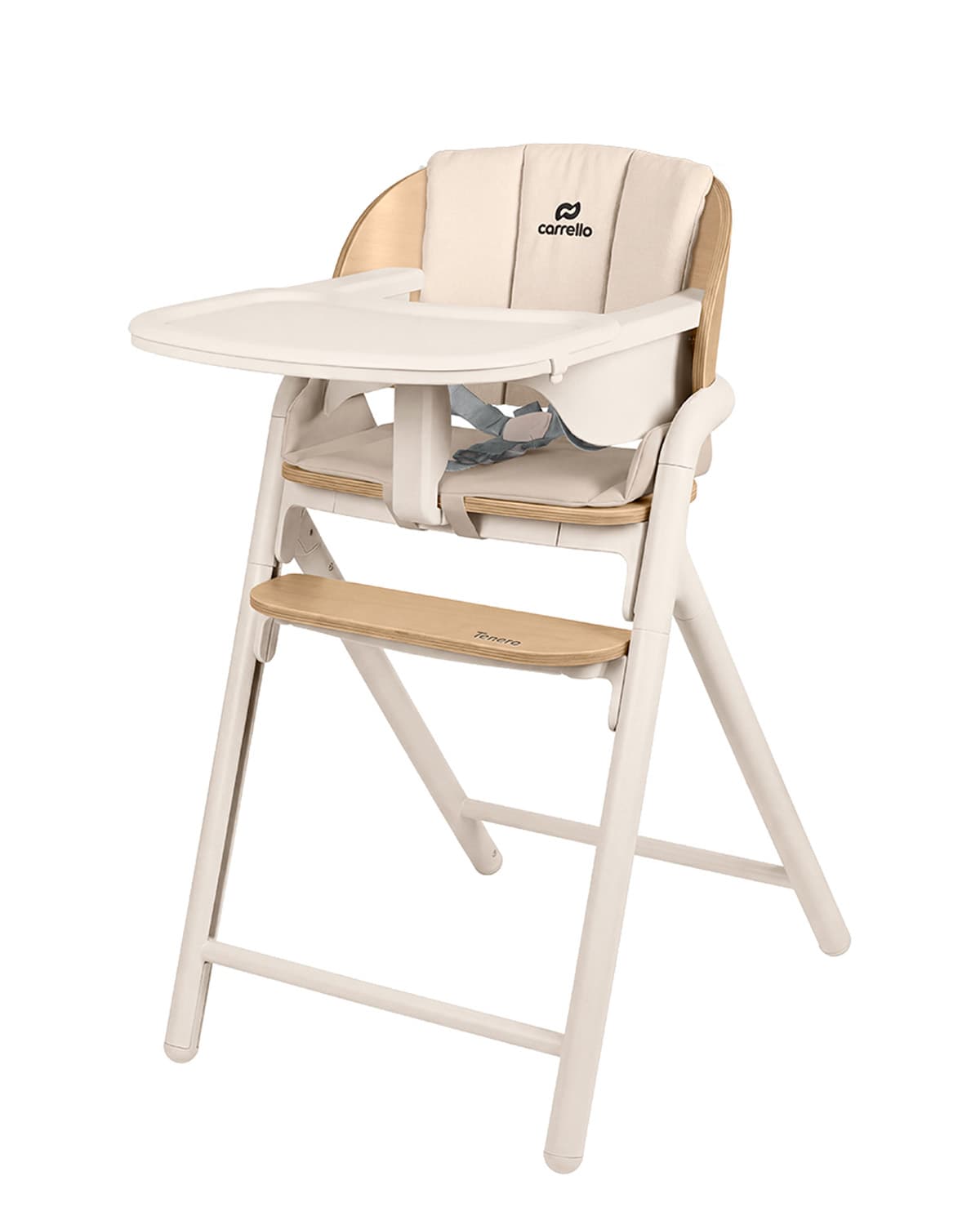 Стільчик для годування Carrello Tenero CRL-9507 Olympus Beige Wooden
