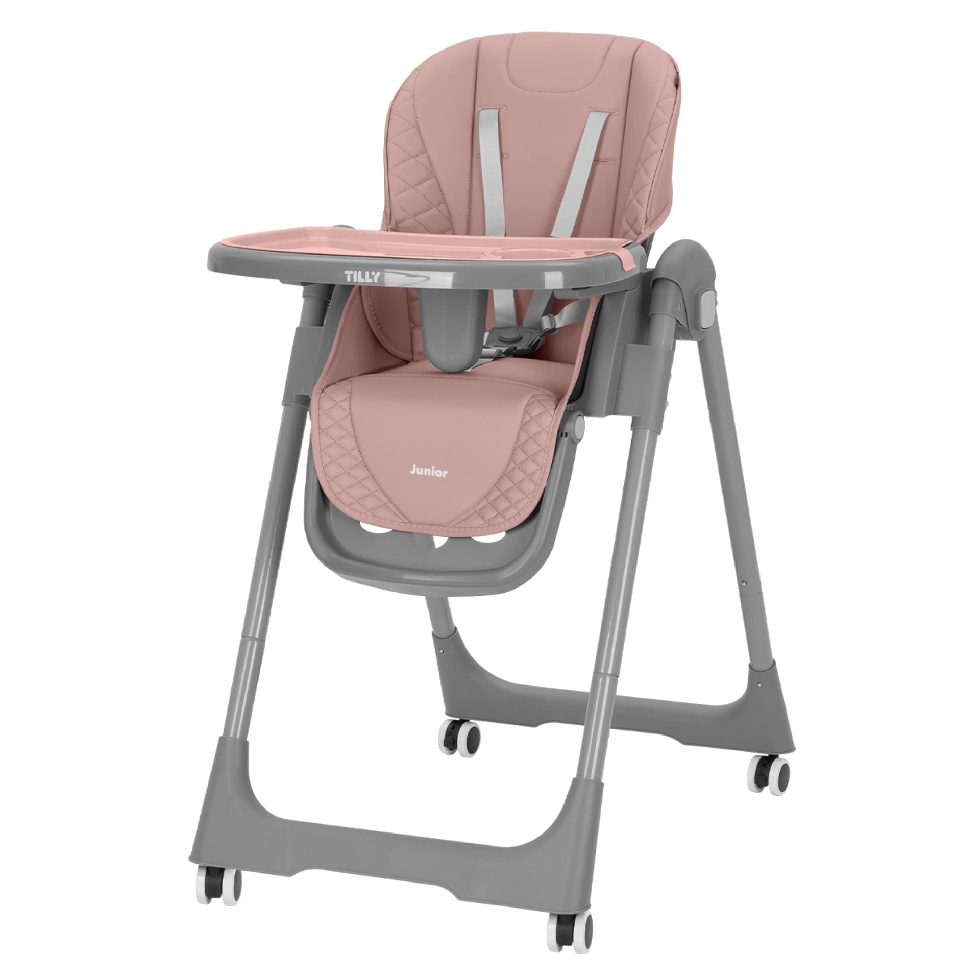 Стільчик для годування CARRELLO Junior CRL-1412 Dark Pink
