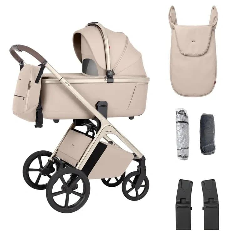 Коляска універсальна 2в1 Carrello Ultra Vector -6553 Seashell Beige