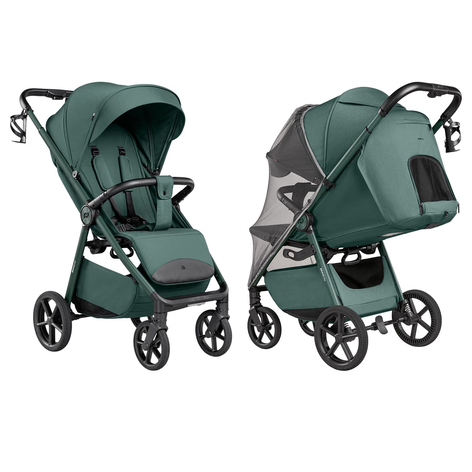 Коляска прогулянкова Carrello Bravo Lite CRL-5529 County Green