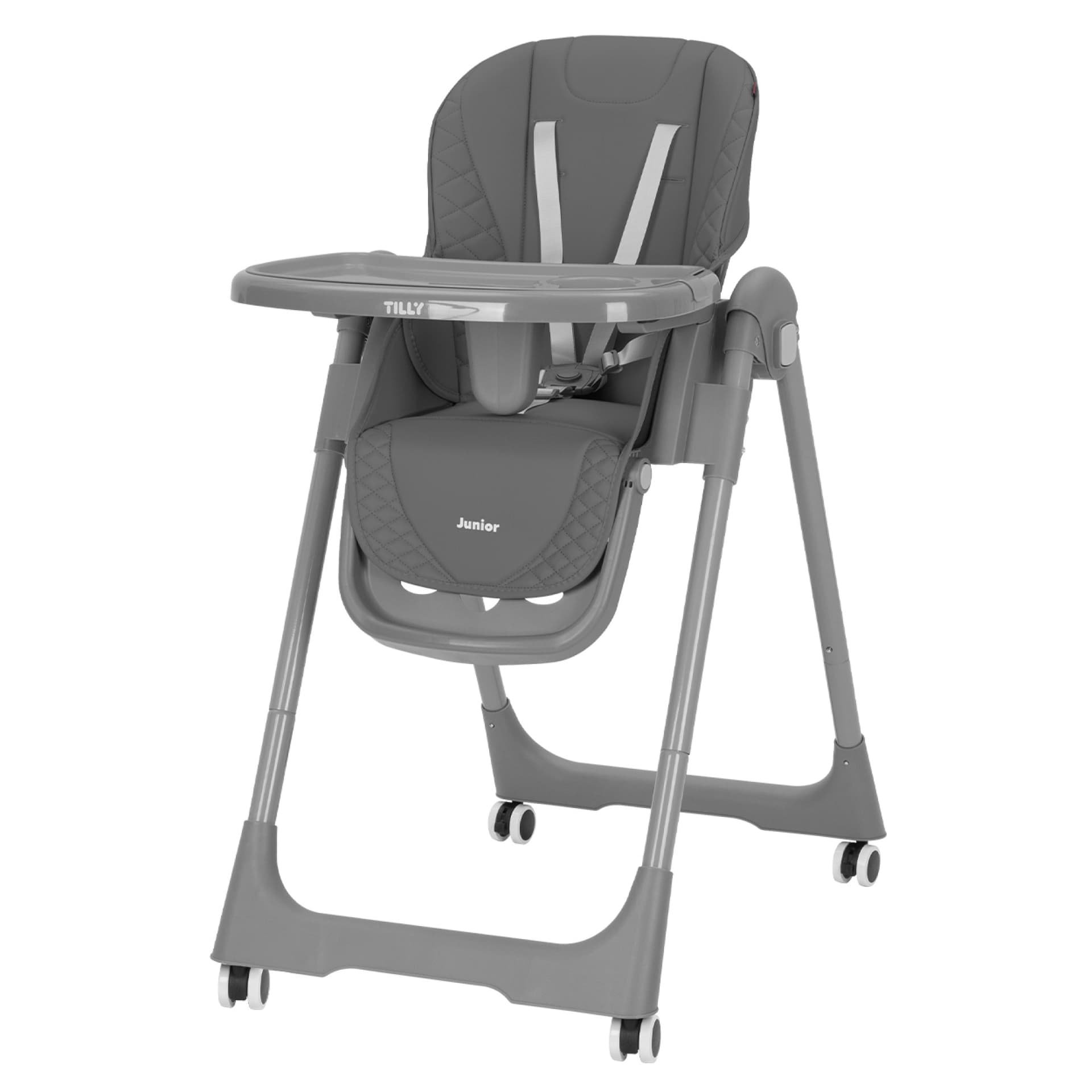 Стільчик для годування CARRELLO Junior CRL-1412 Dark Grey