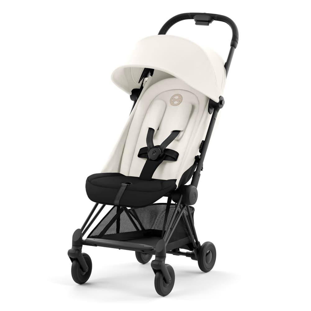 Коляска прогулянкова Cybex Coya 2023 Matt Black 522004335 Off White