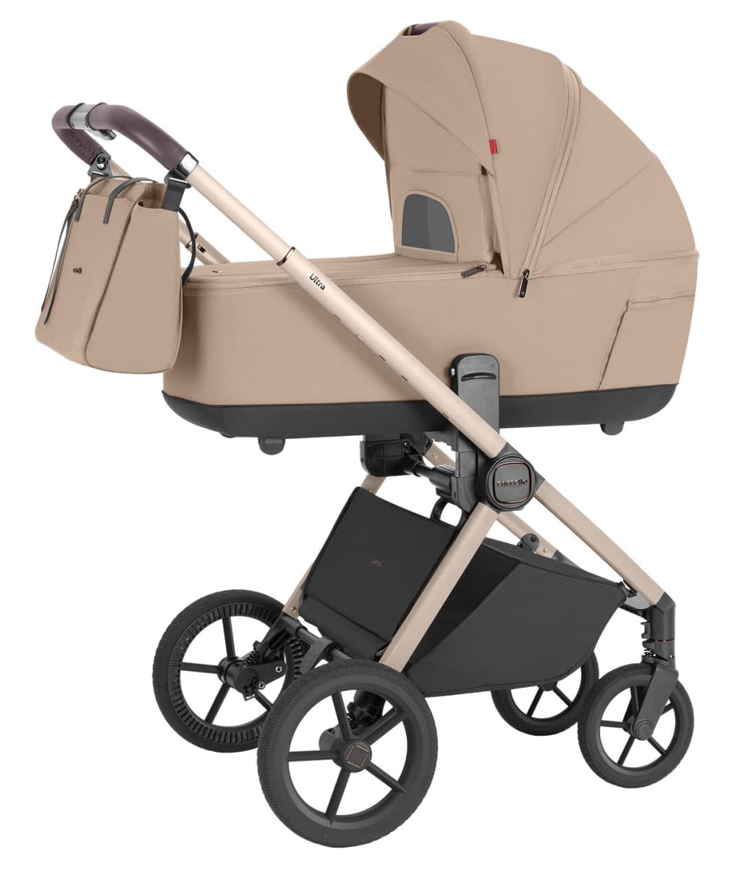 Коляска універсальна 2в1 Carrello Ultra CRL-6527 Floral Beige CF
