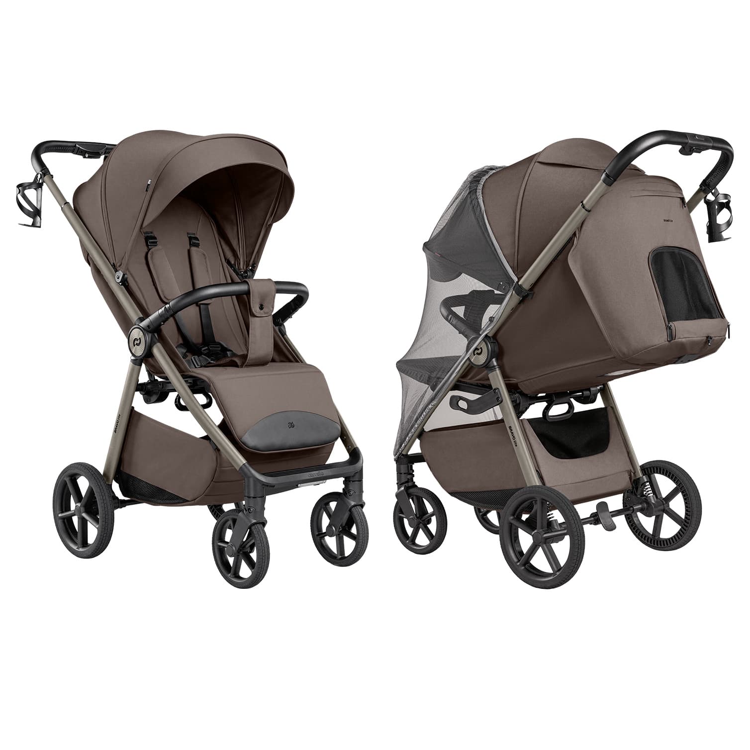 Коляска прогулянкова Carrello Bravo Lite CRL-5529 Derby Brown