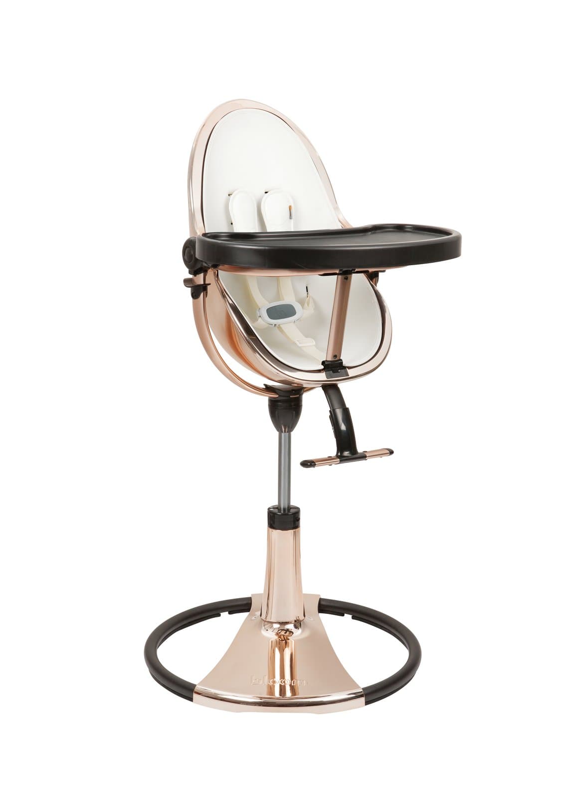 Стільчик для годування Bloom Fresco Rose Gold/Rose Gold+coconut white U10515-GRB\E10516-CWL