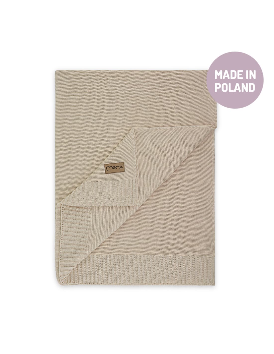 Плед літо MoMi HUG Beige AKCE00059