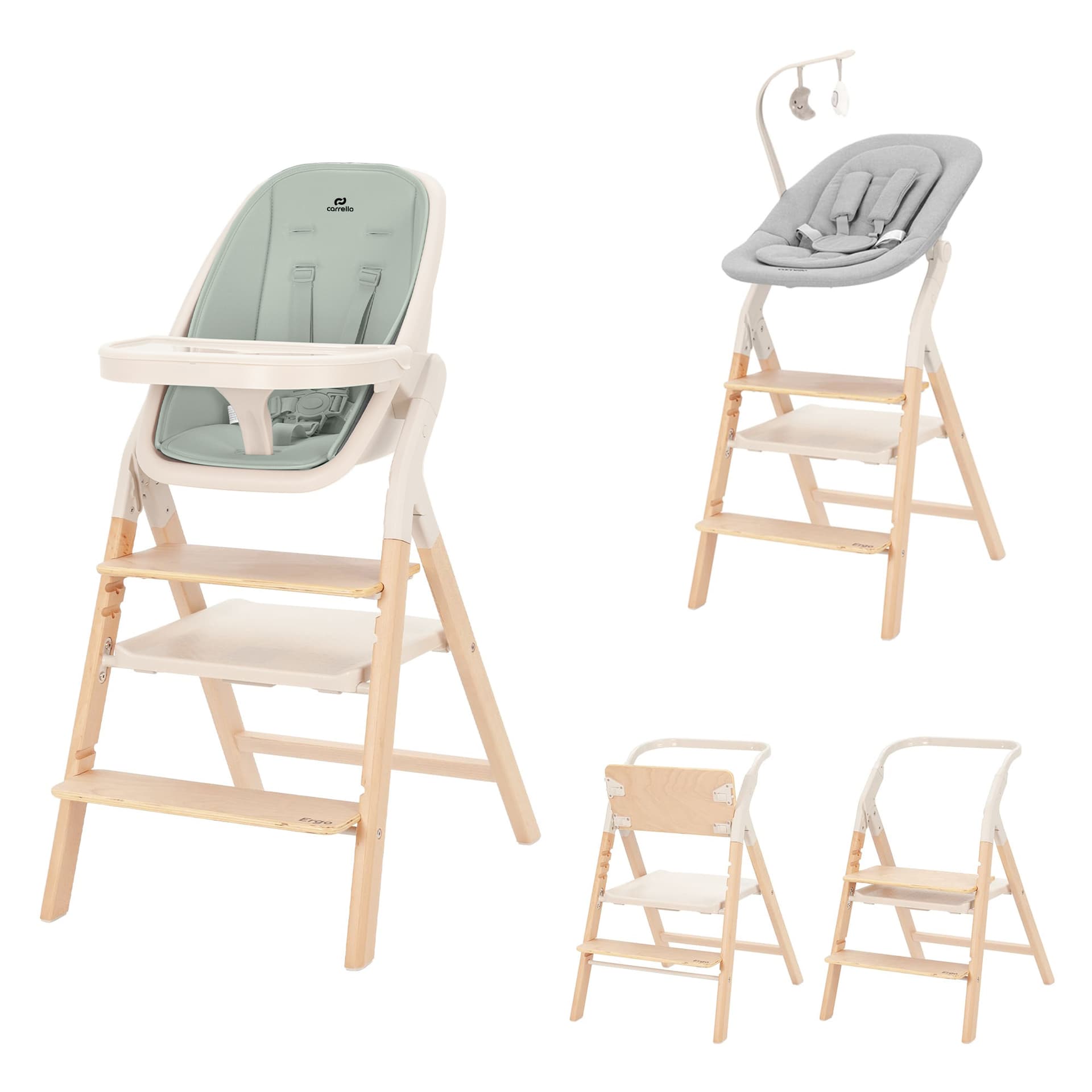 Стільчик для годування Carrello Ergo CRL-16701 Elora Green