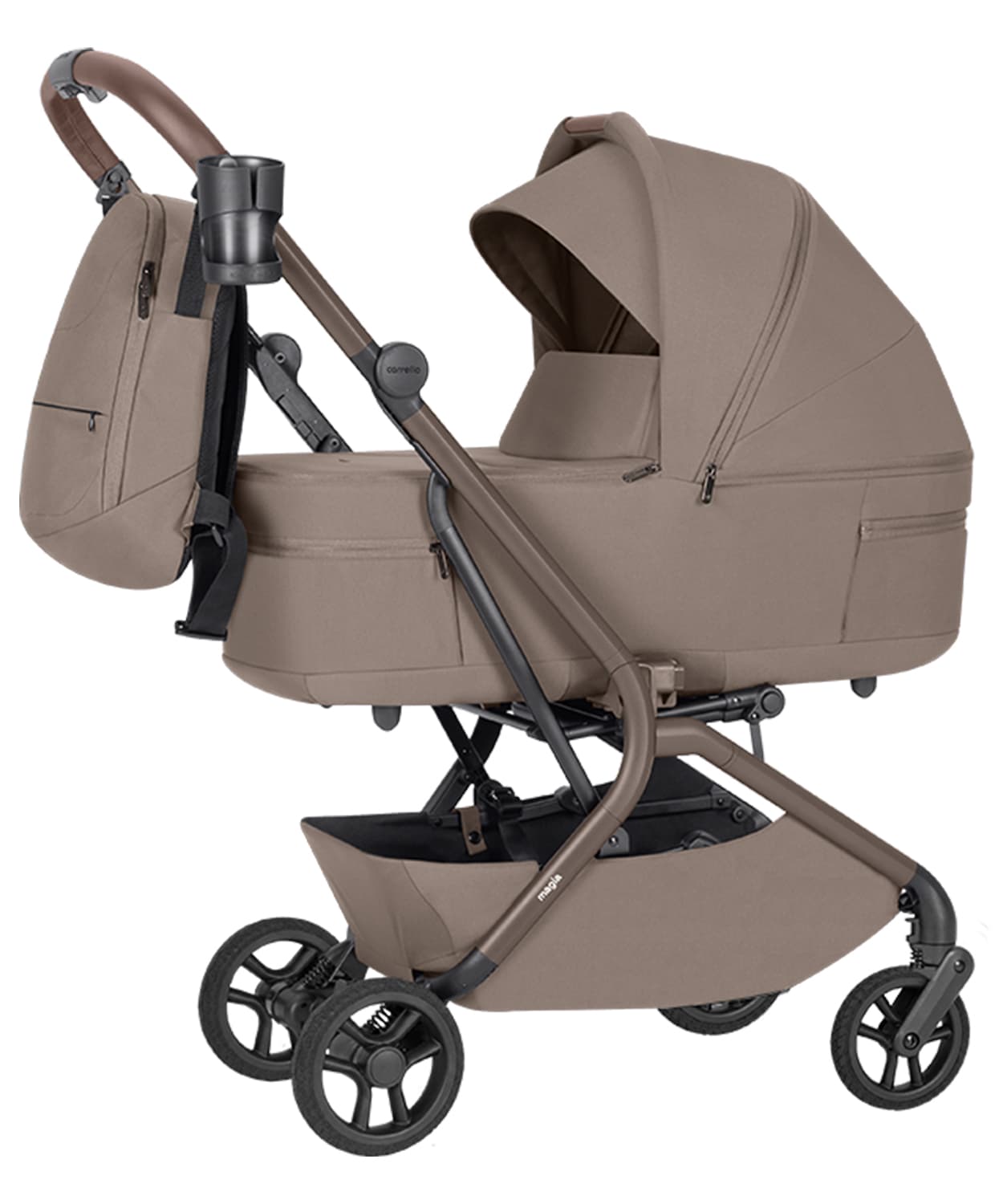 Коляска універсальна 2в1 Carrello Magia CRL-6655 Cocoa Beige