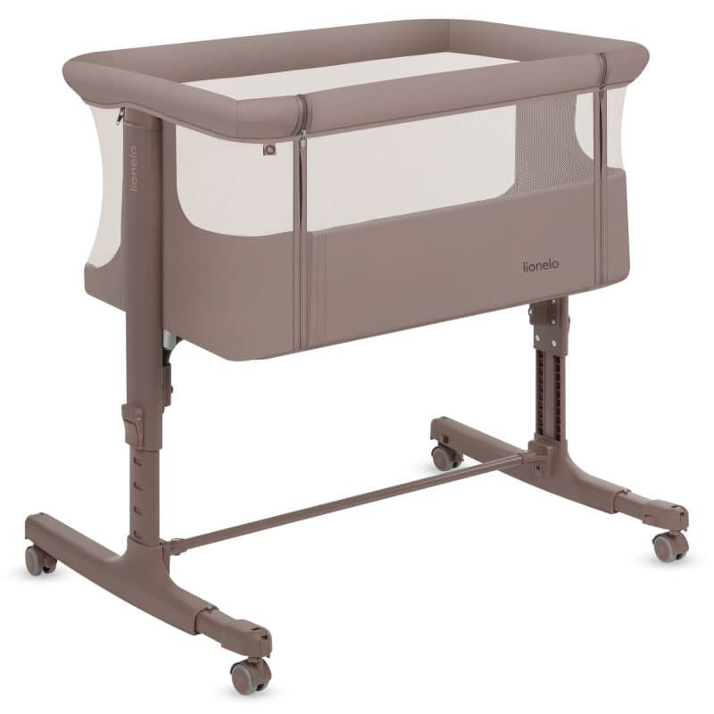 Ліжко приставне Lionelo Aurora Beige Taupe LO-AURORA BEIGE TAUPE