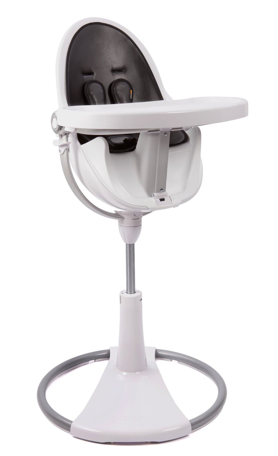 Стільчик для годування Bloom Fresco White+ midnight black E10535-W\E10516-MBL
