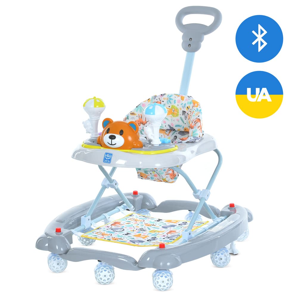 Ходунки з BLUETOOTH Bambi M 3656A-S-4