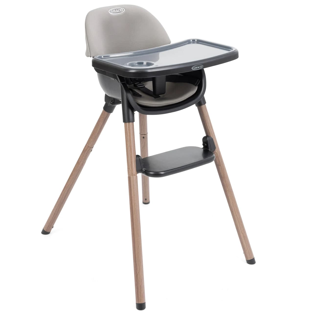 Стільчик для годування 3в1 Graco Presti 3AJ999STGEU Grey