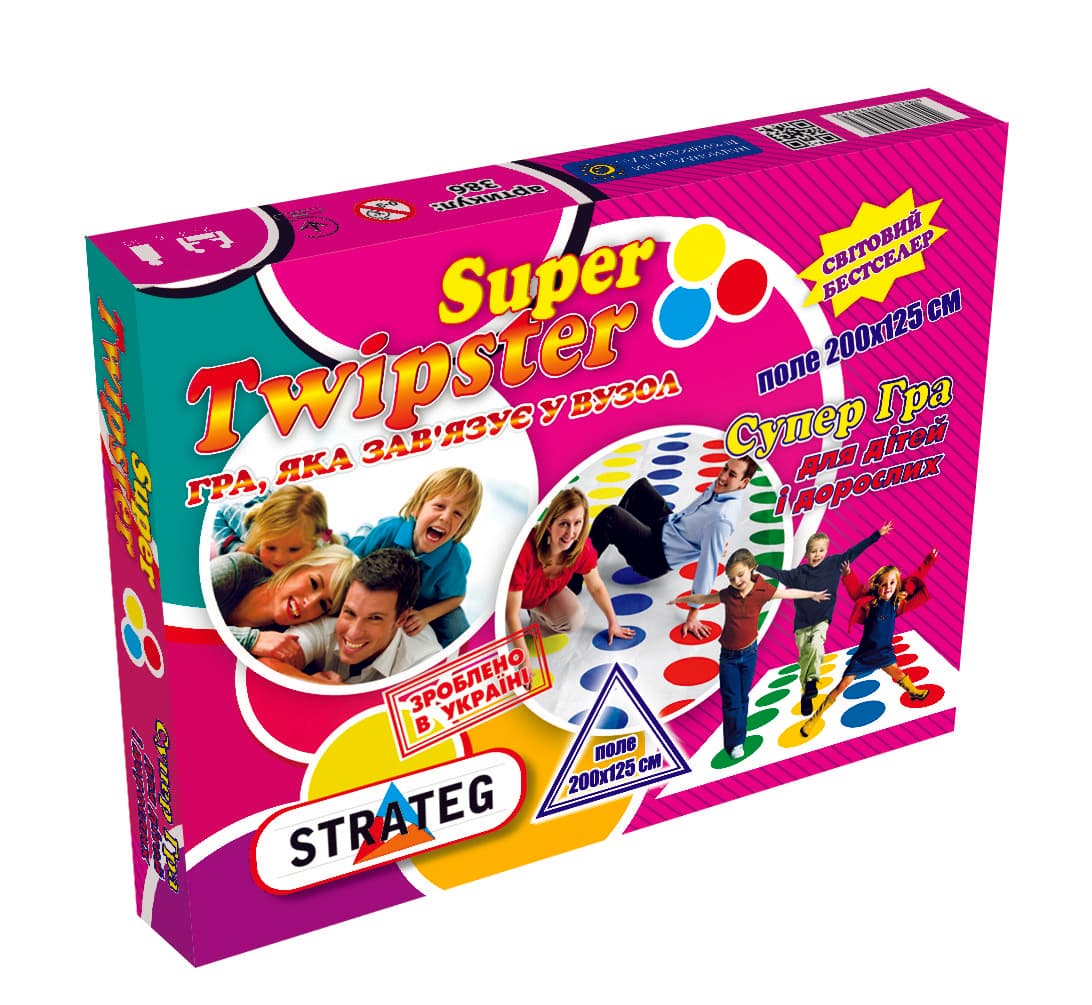 Гра підлогова Strateg Твістер Strateg Super Twipster 11386
