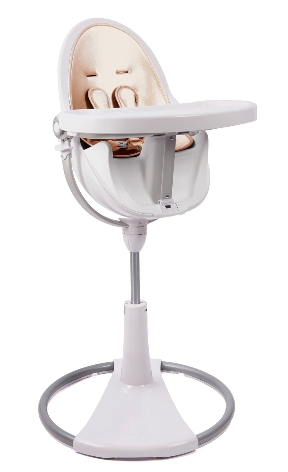 Стільчик для годування Bloom Fresco White+rose gold E10535-W\E10516-RGL
