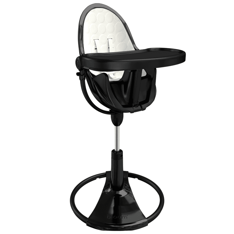 Стільчик для годування Bloom Fresco Noir coconut white E10535-BB\U10543-CW