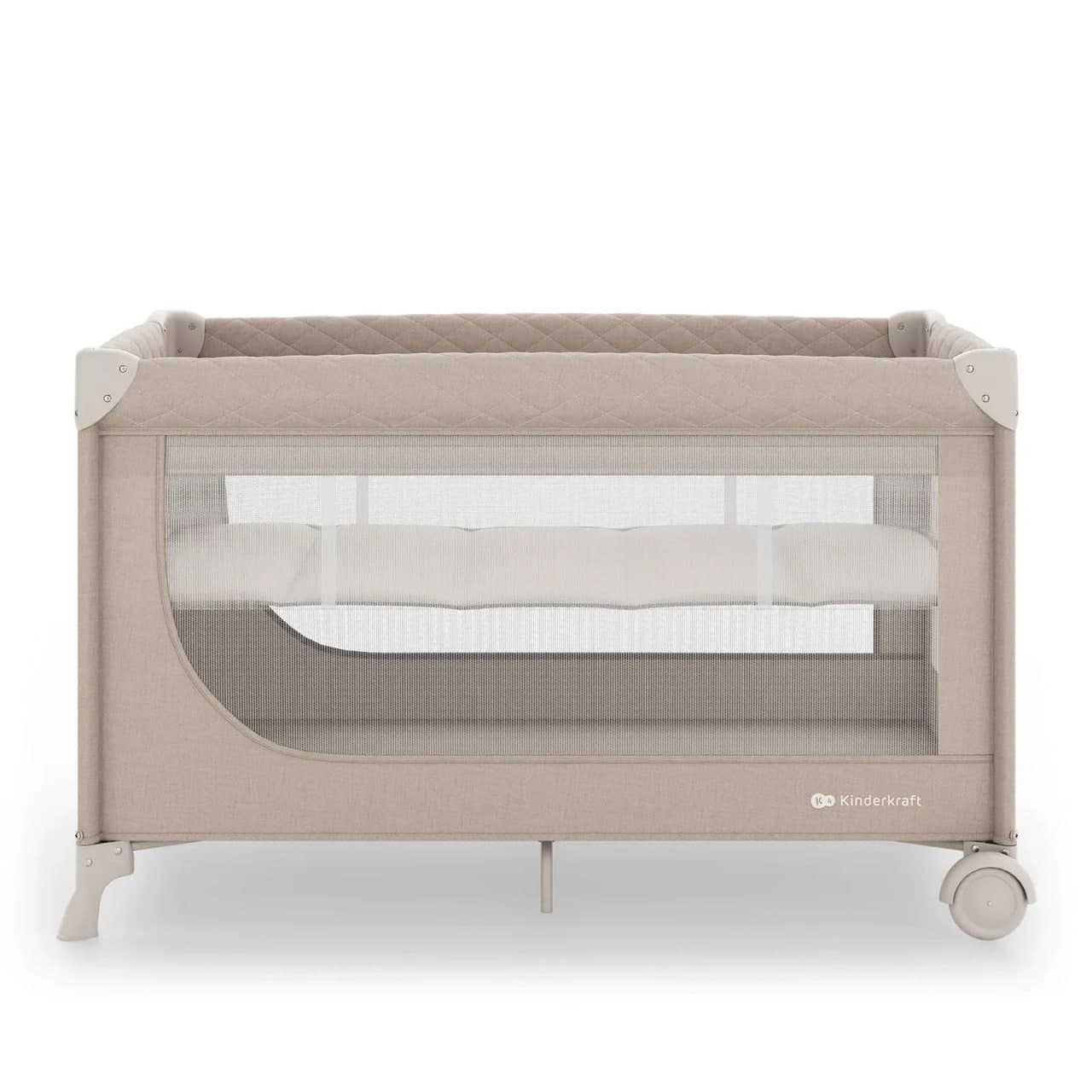 Ліжечко-манеж Kinderkraft Leody UP KCLEODUPBEG0000 Beige