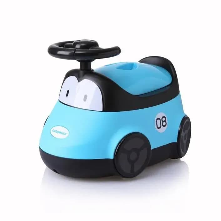 Горщик 2 в 1 Babyhood Автомобіль BH-120 Блакитний