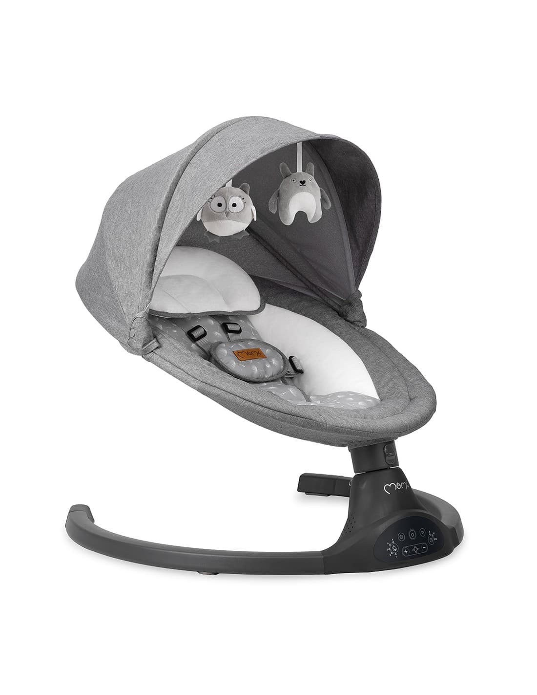 Шезлонг-гойдалка MoMi KENANI Dark Grey BULE00022