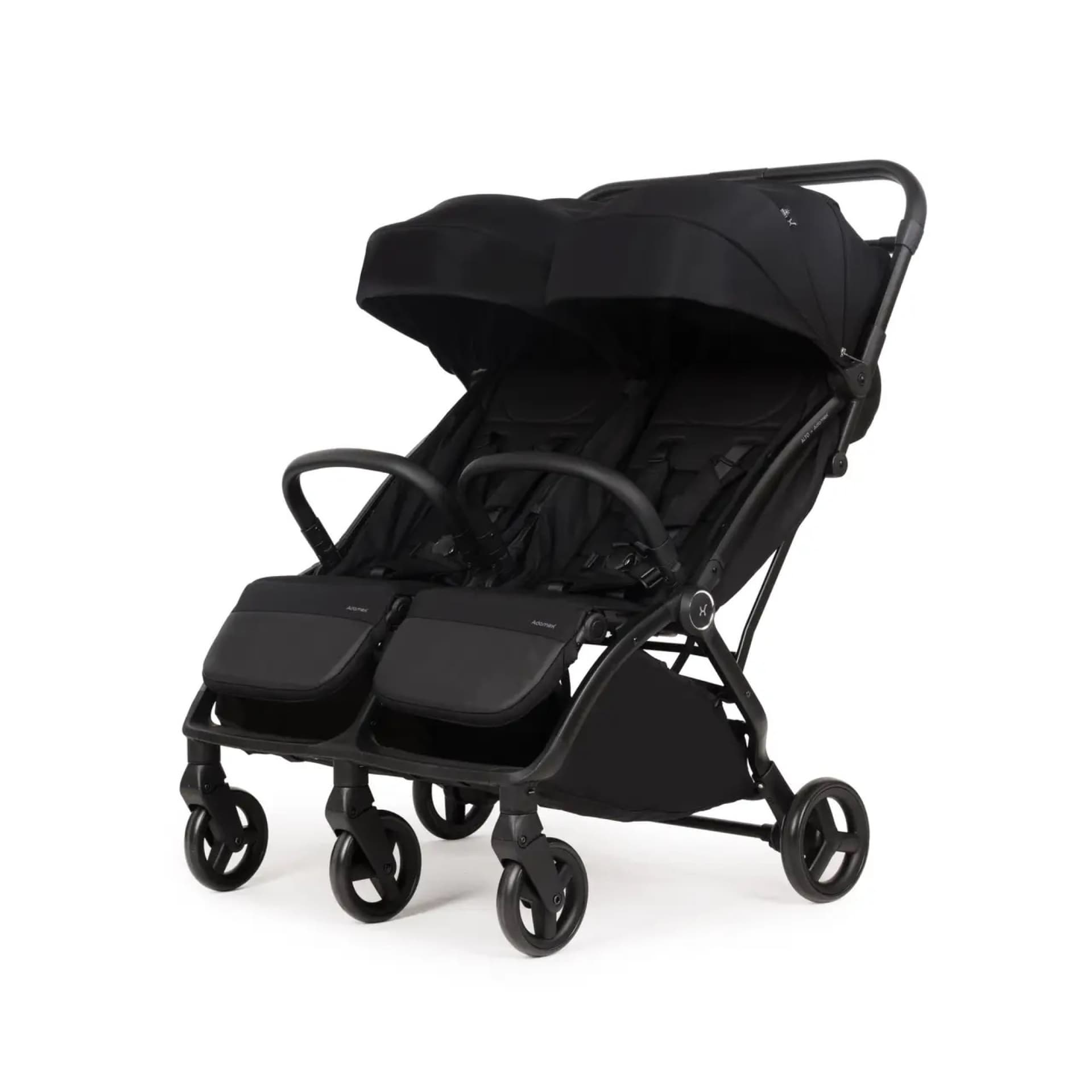 Коляска прогулянкова для двійні Adamex Alto 682084 black