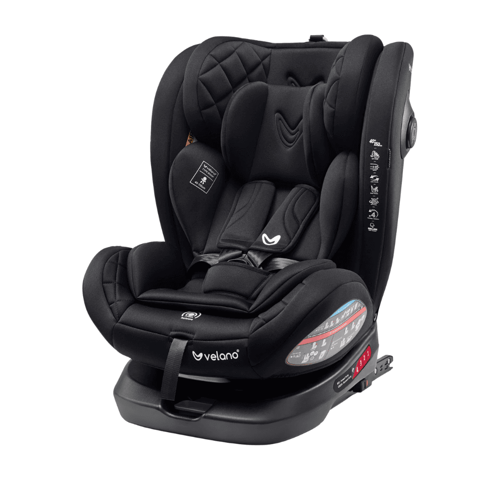 Автокрісло VELANO Aura 360° i-Size black 48415