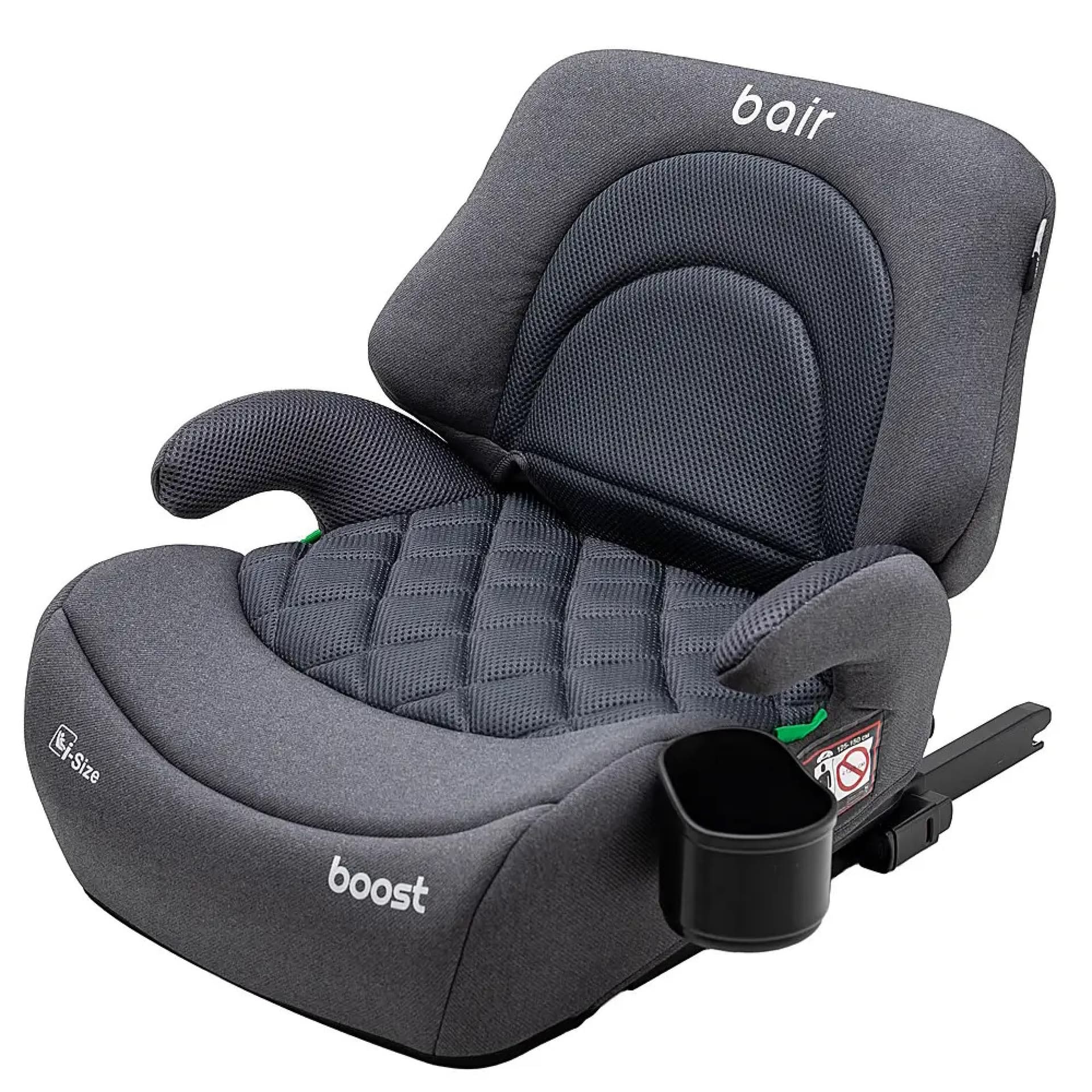 Автокрісло-бустер Bair Boost i-size Iso-fix new graphite midnight BG-02 681998-98