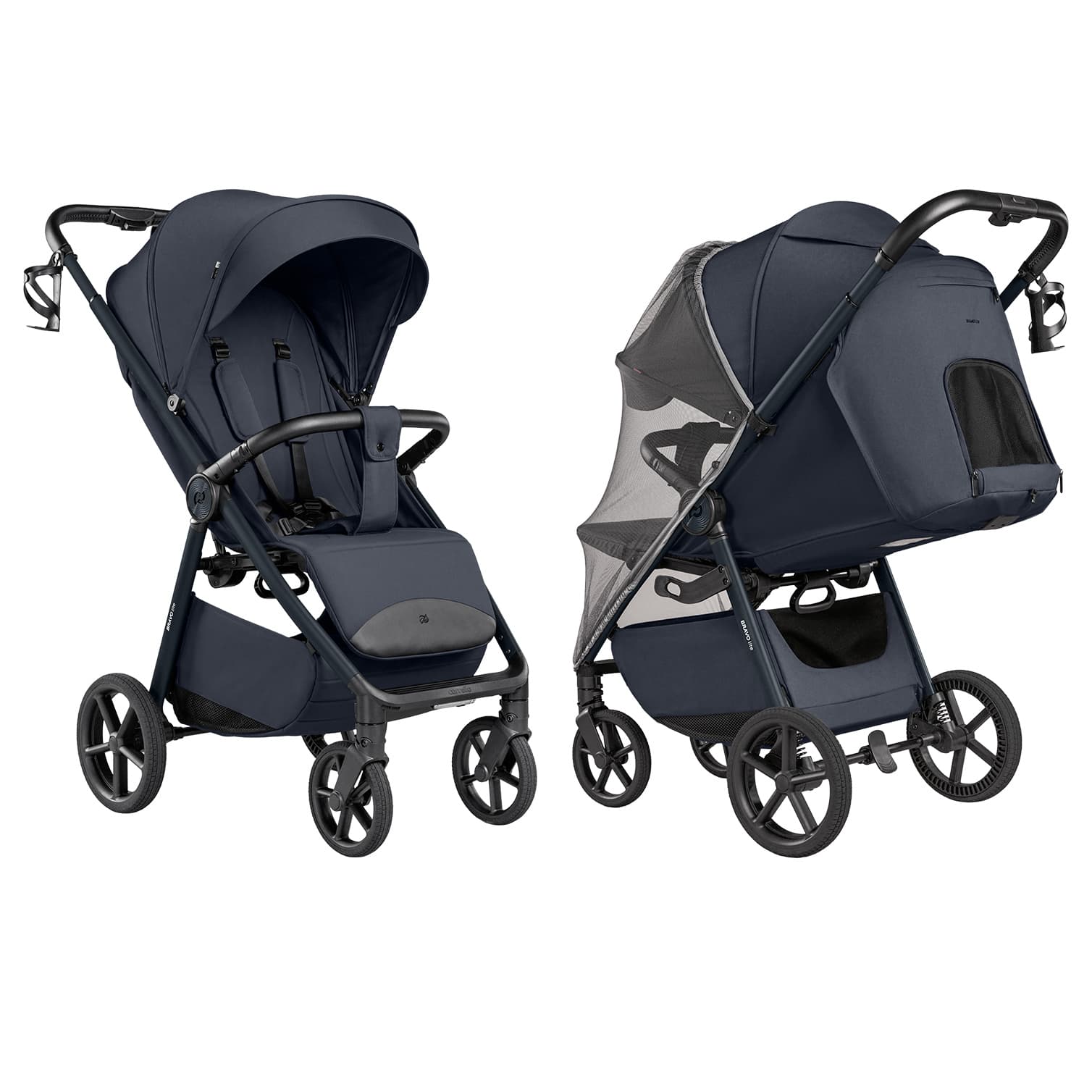 Коляска прогулянкова Carrello Bravo Lite CRL-5529 Midnight Blue