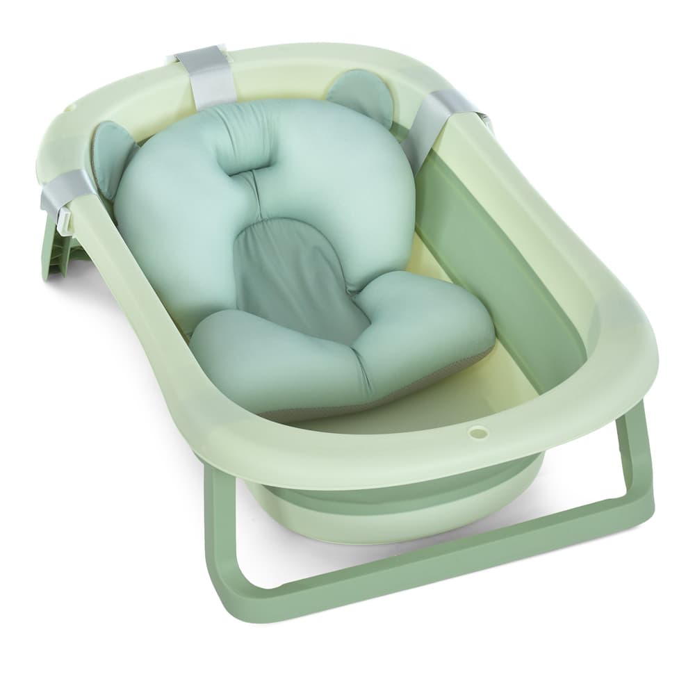 Ванна дитяча складна з вкладишем El Camino Plus ME 1151 Pale Green