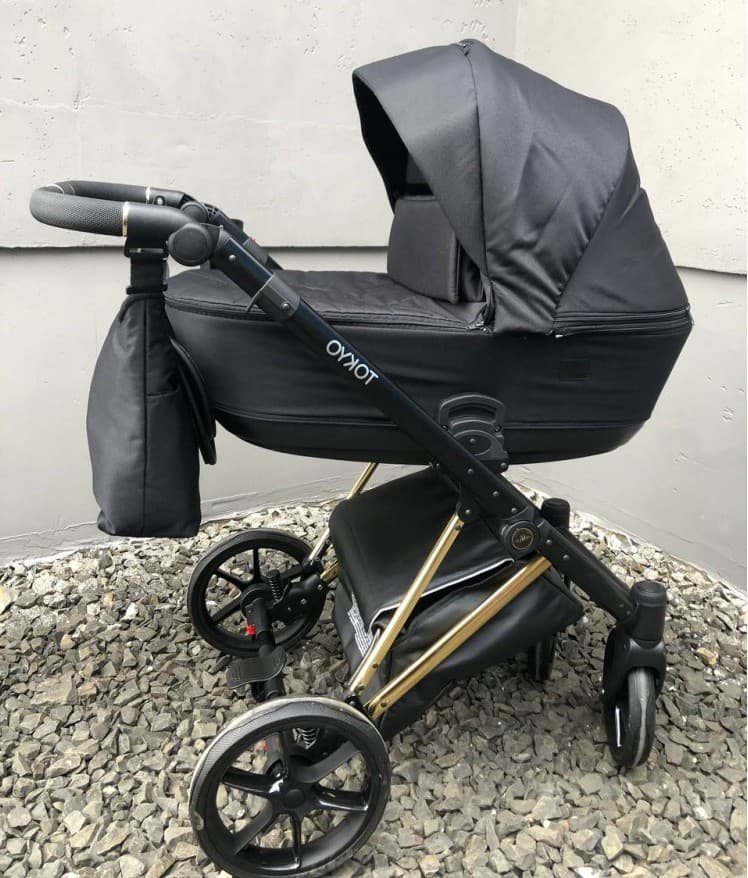 Коляска універсальна 2в1 Mikrus Tokyo new 02 gold MT 02 gold