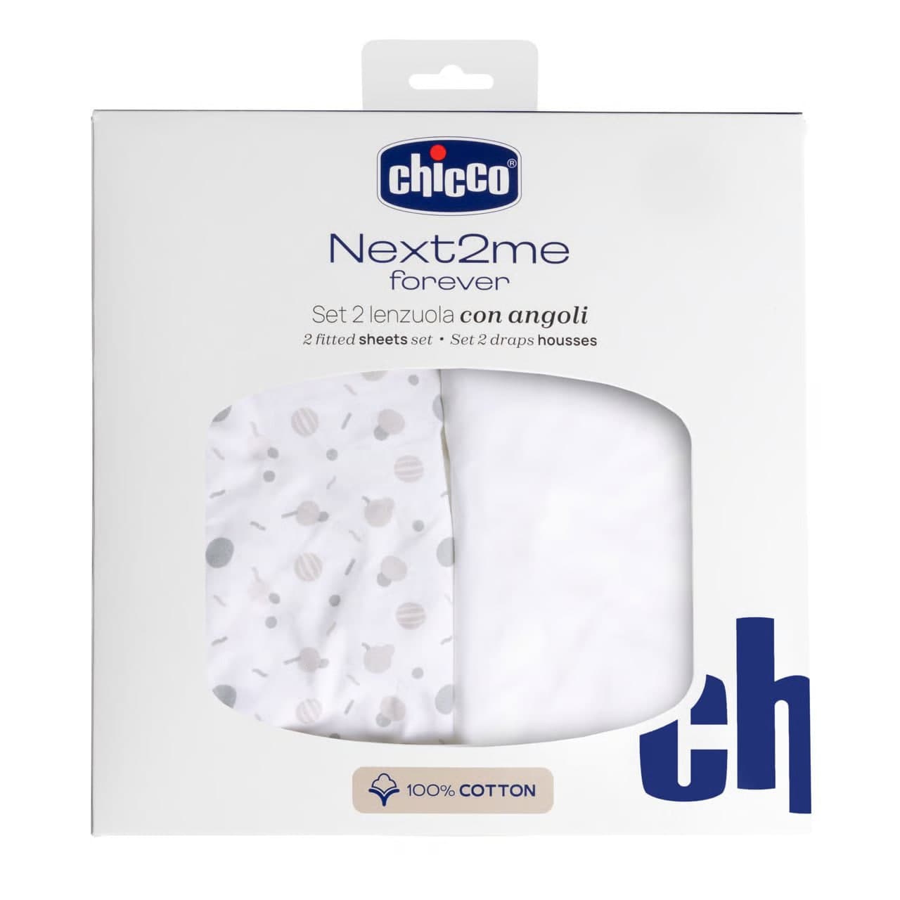 Набір простирадл для ліжка Chicco Next2Me 01128.21