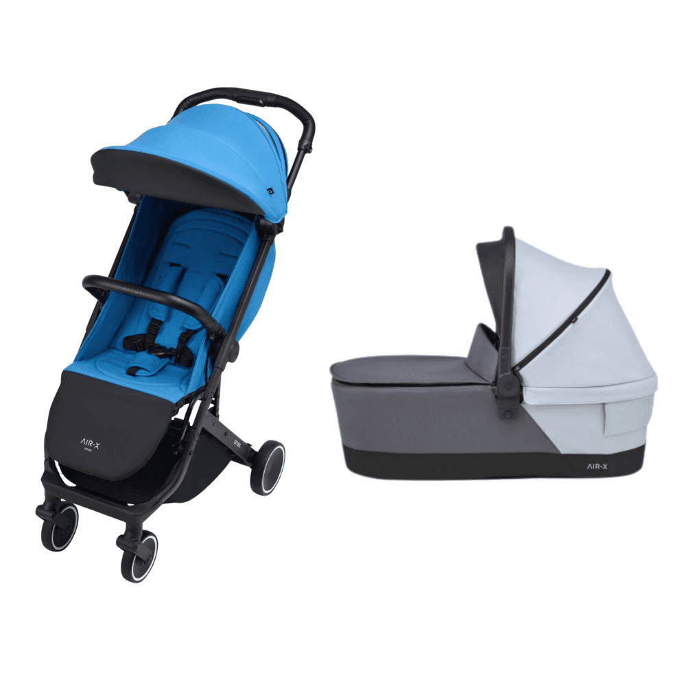 Коляска універсальна 2в1 Anex Air-X Ax-08/L Blue-1 Blue Gray