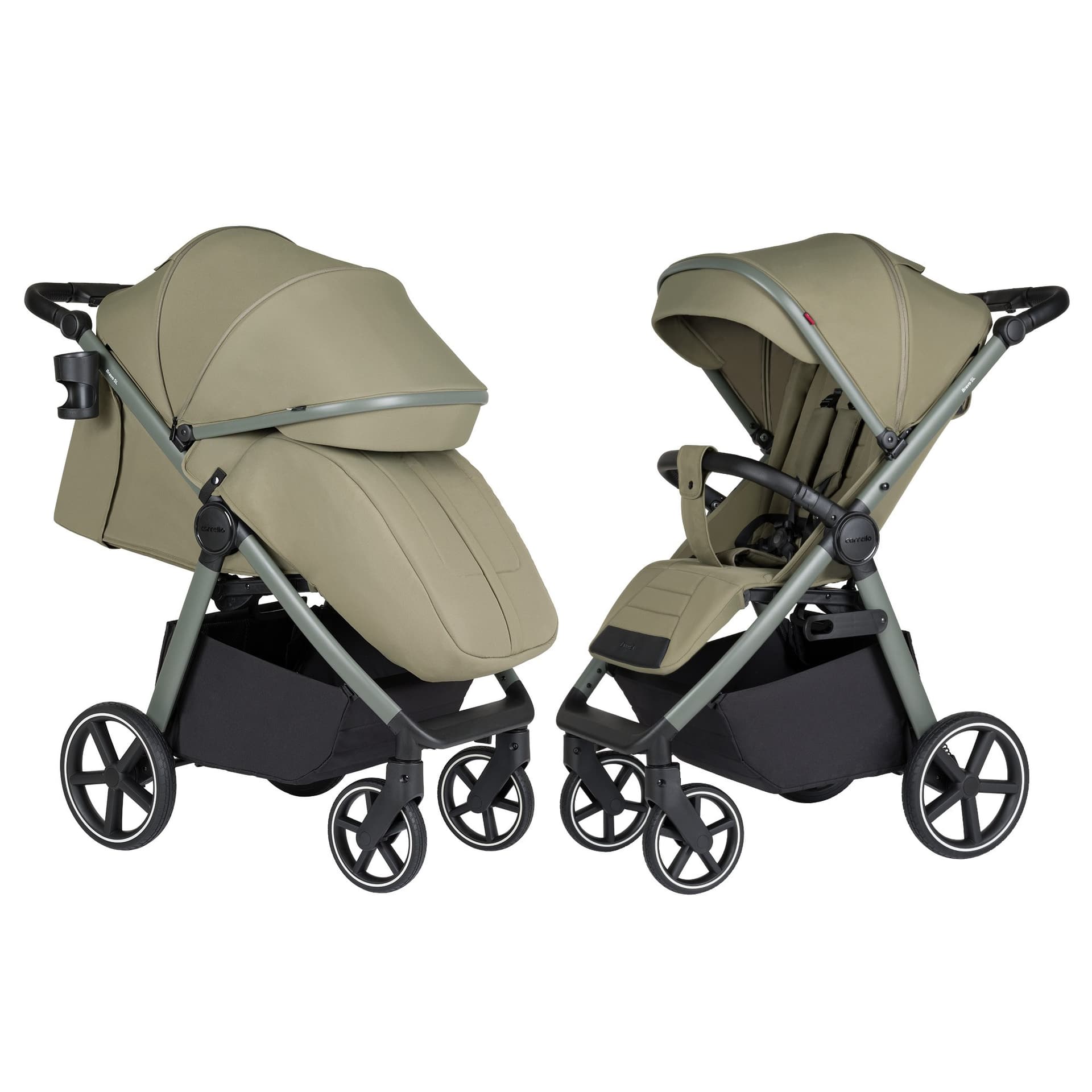 Коляска прогулянкова Carrello Bravo SL Deluxe CRL-5520 Mosaic Green